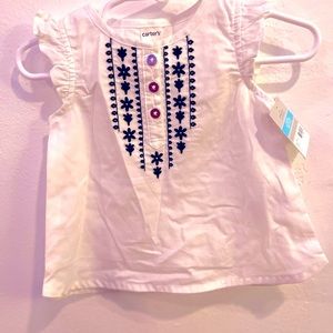 Two-piece Carters Short Set Girls 6mos